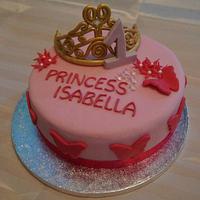 1st Birthday Princess cake