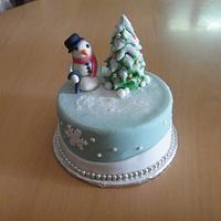 Christmas mini cake