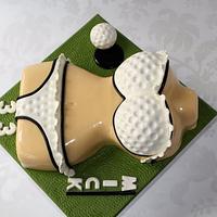 Golf bikini cake