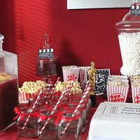 Movie themed dessert table 