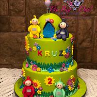 Teletubbies - cake by Vanessa Hostess Pro Cake Studio - CakesDecor