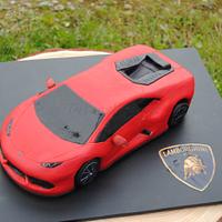 Lamborghini Huracan LP 610-4   3D Cake