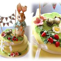 Peter Rabbit cake (Beatrix Potter)
