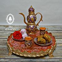 Turkish Tea for Two - A Sugar Artist's Tea Party