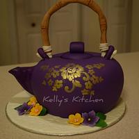 Teapot Mother's Day cake