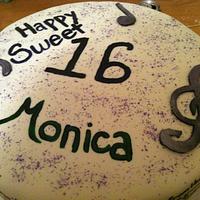 Song Lyrics Sweet 16 Cake