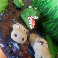 Animal Jungle Cake