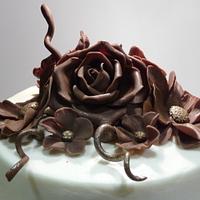 Chocolate flowers