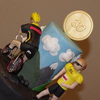 Triathlon cake