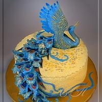 Cake "The Blue Bird"