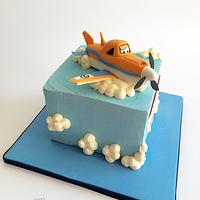 Dusty from the movie Planes. Planes movie cake