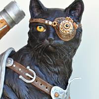 Trigger The Cat - Steam Cakes Steampunk Collaboration