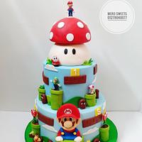 Super mario cake
