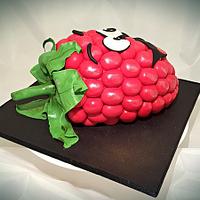 3D Raspberry cake 