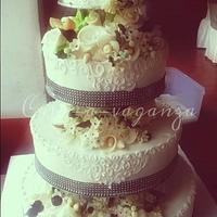 my frist wedding cake