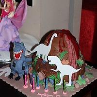 T-rex cake