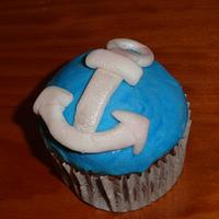 nautical cupcakes 