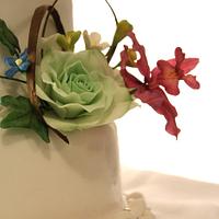 Raphael - Green Ombre Roses