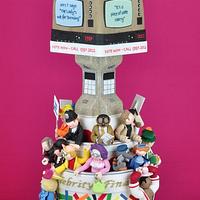 1980's themed cake for the Baking Industry Awards - London - 2012