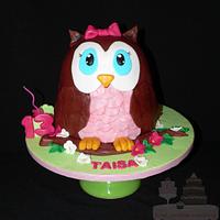 Owl cake Owl cake
