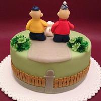 Pat & Mat cake