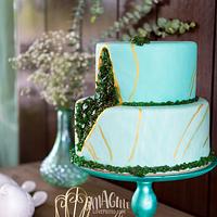 Geode cake