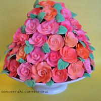 Roses Cake 