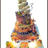 Jake & the neverland pirates cake