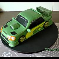 Green Subaru 1997
