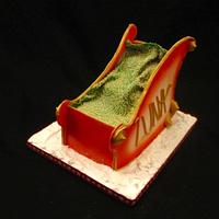 Christmas Sleigh Cake