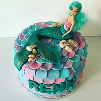 Mermaid cake