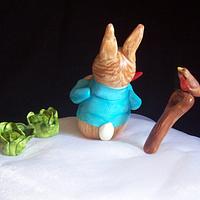 Hand Painted Peter Rabbit