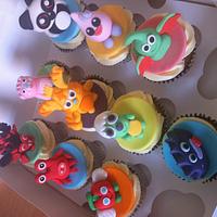 Moshi monsters cupcakes