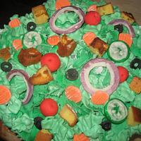 Salad Works Anniversary cake