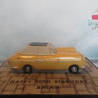 1972 MG BGT Car Cake