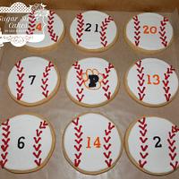 Baseball Cake & Cookies