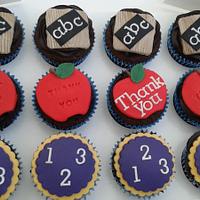 Thank you cupcakes- for Nursery Staff