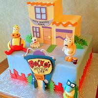 Rocko's Birthday Cake for Adam