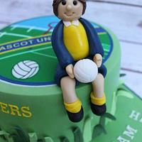 football cake 