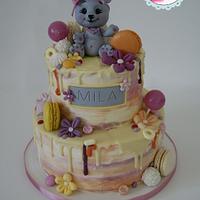 Drip Cake for little girl :)