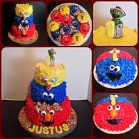 Sesame Street cake