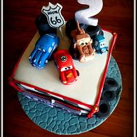 cars cake 1 tier