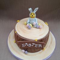 Pooh Bear Easter Cake