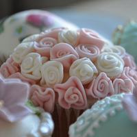 Romantic cupcakes