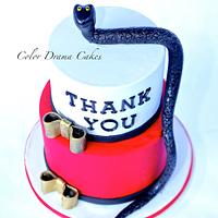 A Thank you cake 