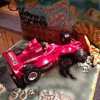 F1 birthday cake 