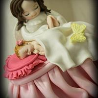 Sweet Christening Cake