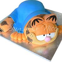 3D Garfield Cake