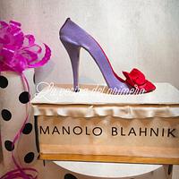 Manolo Blahnik shoe