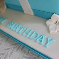 Tiffany Blue Cake